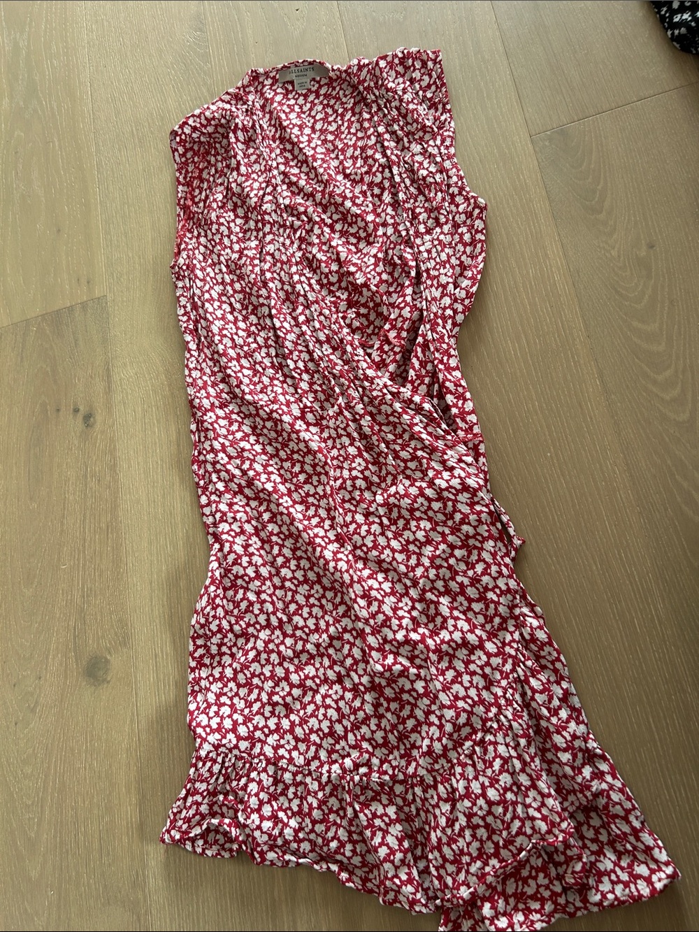 Tank Top Wrap Mini Dress